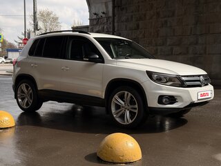 2014 Volkswagen Tiguan I Рестайлинг, белый, 1190000 рублей, вид 3
