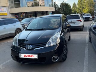 2012 Nissan Note I Рестайлинг, чёрный, 900000 рублей, вид 3