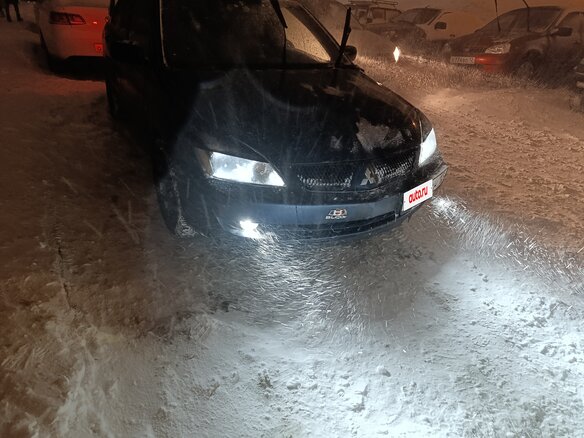 2006 Mitsubishi Lancer IX Рестайлинг, синий, 400000 рублей - вид 4