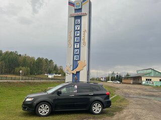 2007 Subaru Tribeca I Рестайлинг, чёрный, 990000 рублей, вид 5