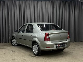 2012 Renault Logan I Рестайлинг, бежевый, 334888 рублей, вид 4