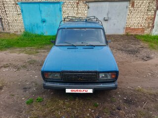 2008 Lada (ВАЗ) 2107, синий, 100000 рублей, вид 4