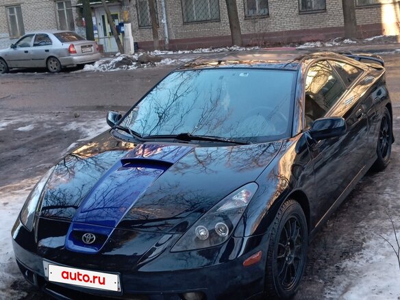 1999 Toyota Celica VII (T230), чёрный, 800000 рублей - вид 5