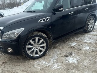 2014 Infiniti QX80 I Рестайлинг, чёрный, 2400000 рублей, вид 4
