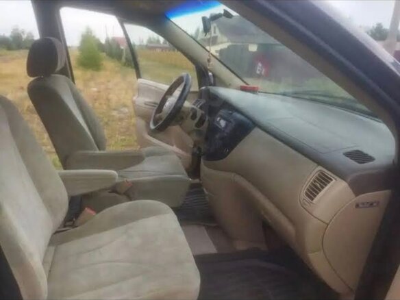 2002 Mazda MPV II (LW), чёрный, 350000 рублей - вид 6