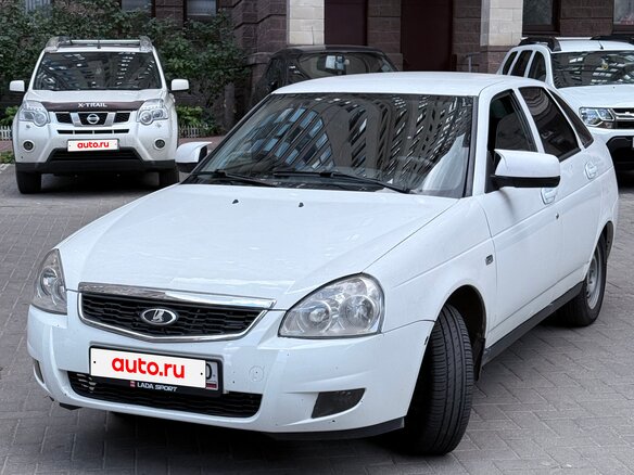 2009 Lada (ВАЗ) Priora I, белый, 315000 рублей - вид 1