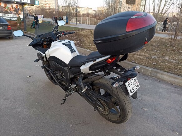 2013 Yamaha FZ8, белый, 680000 рублей - вид 9