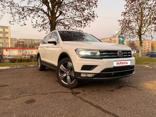 2019 Volkswagen Tiguan Allspace II, белый, 2100000 рублей, вид 2