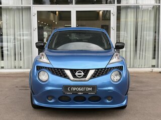 2018 Nissan Juke I Рестайлинг, голубой, 1480000 рублей, вид 2