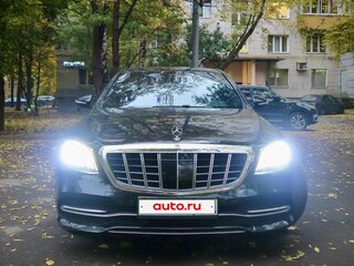 2018 Mercedes-Benz S-Класс 450 VI (W222, C217) Рестайлинг, чёрный, 6150000 рублей, вид 1