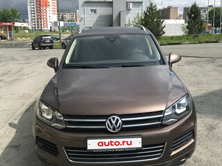 2011 Volkswagen Touareg II, коричневый, 2450000 рублей, вид 2