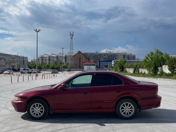 2000 Mitsubishi Galant VIII Рестайлинг, красный, 425000 рублей - вид 11