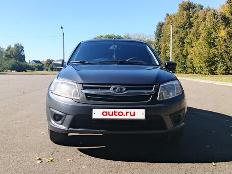 2015 Lada (ВАЗ) Granta I, серый, 480000 рублей, вид 4