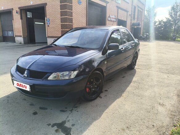 2006 Mitsubishi Lancer IX, синий, 340000 рублей - вид 1