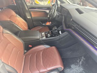 2019 Volkswagen Touareg III, белый, 5800000 рублей, вид 5