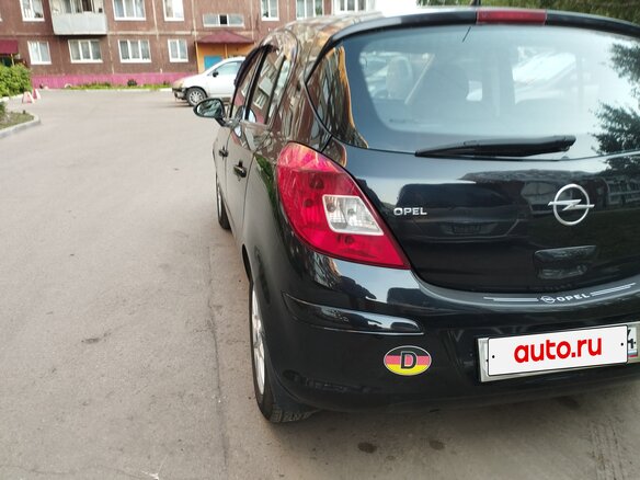 2008 Opel Corsa D, чёрный, 420000 рублей - вид 14