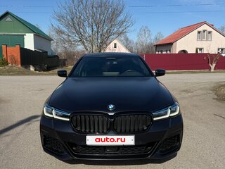 2021 BMW 5 серии 530d xDrive VII (G30/G31/G38) Рестайлинг, чёрный, 7150000 рублей, вид 2