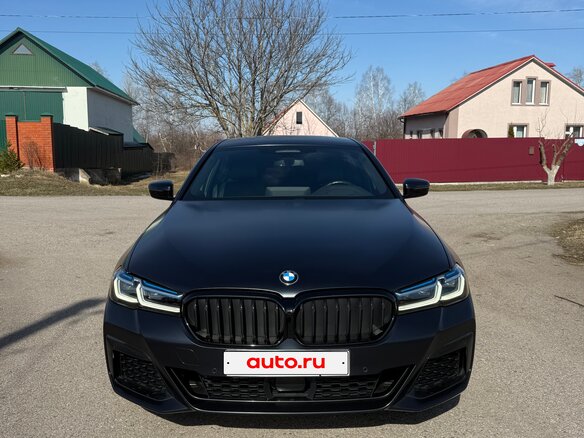 2021 BMW 5 серии 530d xDrive VII (G30/G31/G38) Рестайлинг, чёрный, 7150000 рублей - вид 1