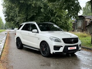 2012 Mercedes-Benz M-Класс AMG 63 AMG III (W166), белый, 2200000 рублей, вид 3