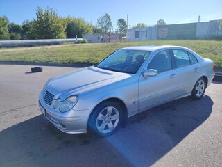 2005 Mercedes-Benz E-Класс 350 III (W211, S211), серебристый, 530000 рублей, вид 1