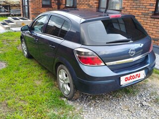 2010 Opel Astra H Рестайлинг, синий, 420000 рублей, вид 4