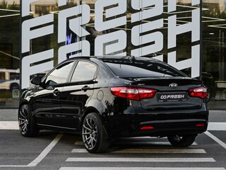 2014 Kia Rio III, чёрный, 1029000 рублей, вид 2