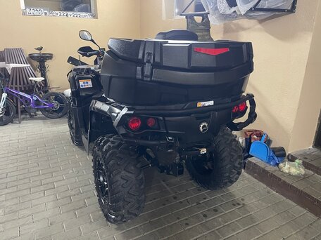 2017 BRP Can-Am Outlander Max XT-P 1000R, чёрный, 1800000 рублей, вид 2
