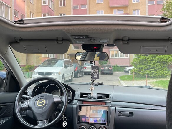 2006 Mazda 3 I (BK) Рестайлинг, серый, 645000 рублей - вид 13