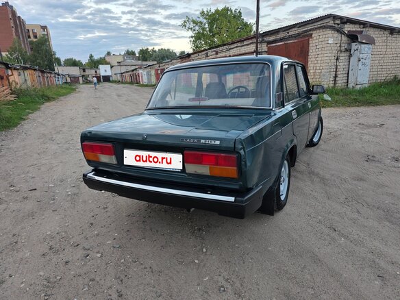 2008 Lada (ВАЗ) 2107, зелёный - вид 1