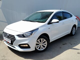 2019 Hyundai Solaris II, белый, 979000 рублей, вид 2