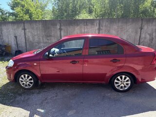 2010 Chevrolet Aveo I Рестайлинг, красный, 400000 рублей, вид 1