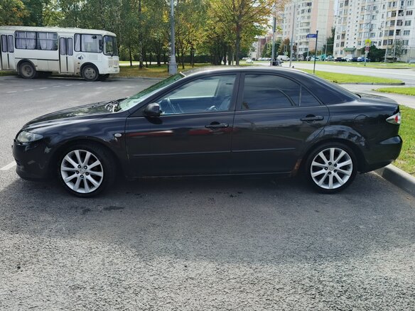 2006 Mazda 6 I (GG) Рестайлинг, чёрный, 299000 рублей - вид 23