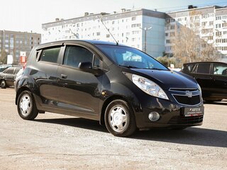 2012 Chevrolet Spark III, чёрный, 699000 рублей, вид 4