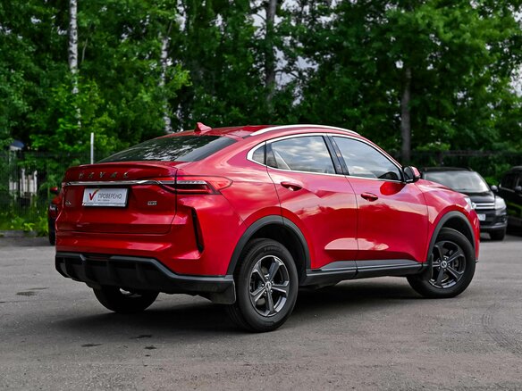 2022 Haval F7x I Рестайлинг, красный - вид 1