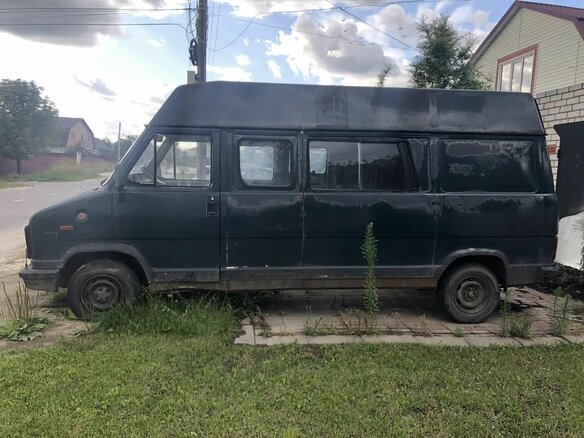1990 Fiat Professional Ducato, зелёный, 150000 рублей - вид 8