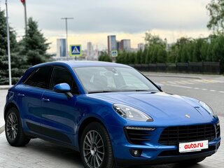2017 Porsche Macan S Diesel I, синий, 3745000 рублей, вид 5