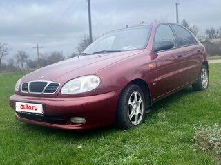 2003 Daewoo Lanos, красный, 400000 рублей, вид 3