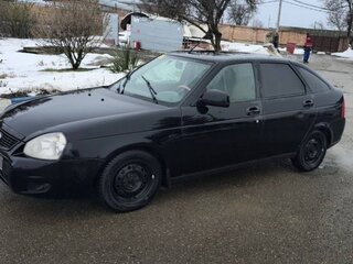 2013 Lada (ВАЗ) Priora I, чёрный, 380000 рублей, вид 2