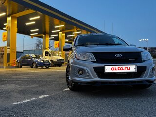 2015 Lada (ВАЗ) Granta Sport I, серебристый, 850000 рублей, вид 3