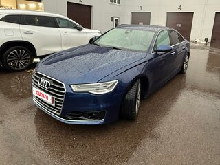 2016 Audi A6 IV (C7) Рестайлинг, синий, 2250000 рублей, вид 1