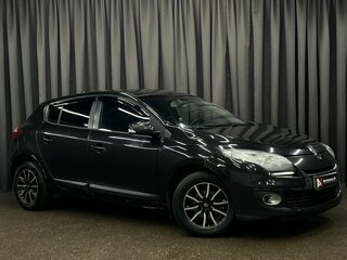 2012 Renault Megane III Рестайлинг, чёрный, 459888 рублей, вид 2