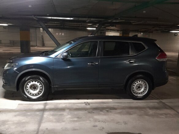 2017 Nissan X-Trail III, синий, 1550000 рублей - вид 1