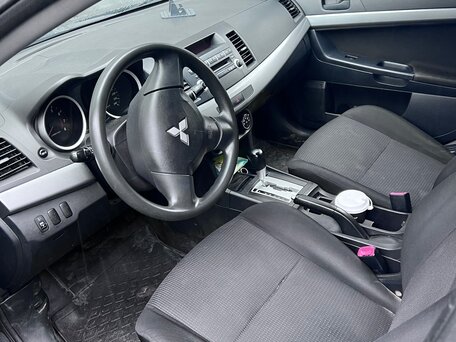 2011 Mitsubishi Lancer X Рестайлинг, серый, 509000 рублей, вид 5
