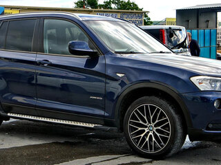 2013 BMW X3 20i xDrive II (F25), синий, 1460000 рублей, вид 3