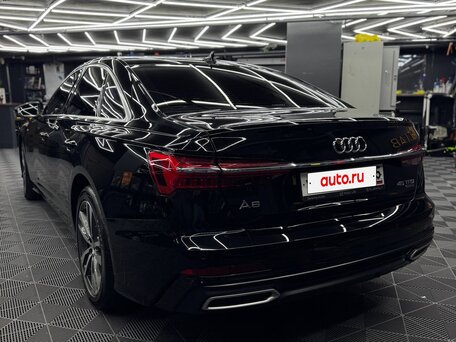 2021 Audi A6 45 TFSI V (C8), чёрный, 4750000 рублей, вид 3