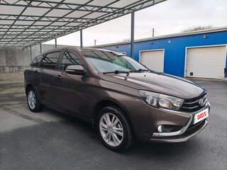 2018 Lada (ВАЗ) Vesta SW I, коричневый, 1550000 рублей, вид 2