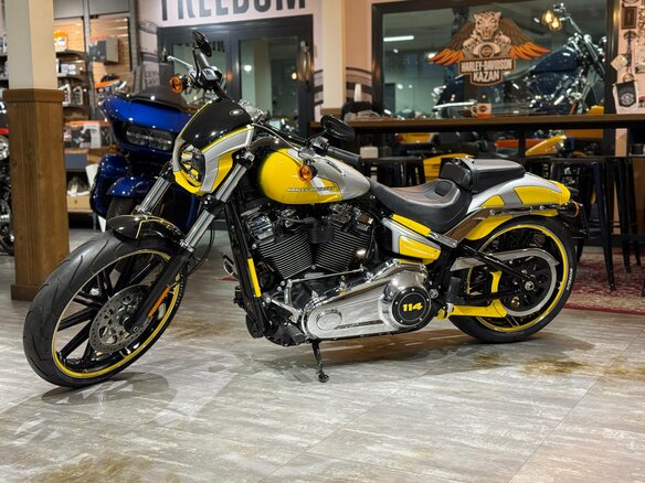 2020 Harley-Davidson Breakout, жёлтый, 2500000 рублей - вид 4