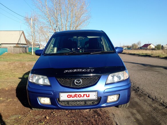 2000 Mazda Premacy I (CP), синий, 430000 рублей - вид 1