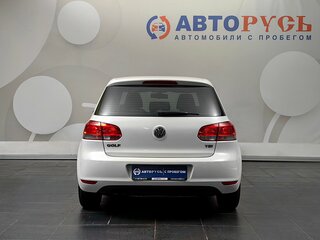 2012 Volkswagen Golf VI, белый, 824000 рублей, вид 4