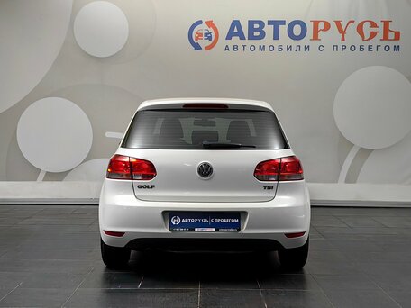 2012 Volkswagen Golf VI, белый, 824000 рублей, вид 4
